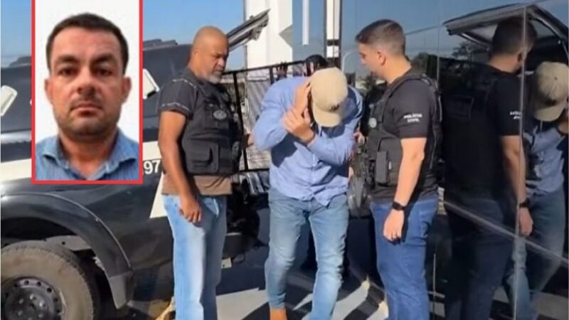 Vídeo mostra prisão do dono de posto acusado de estuprar crianças e gravar crimes
