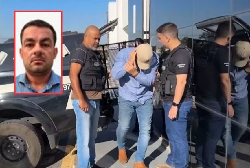 Vídeo mostra prisão do dono de posto acusado de estuprar crianças e gravar crimes