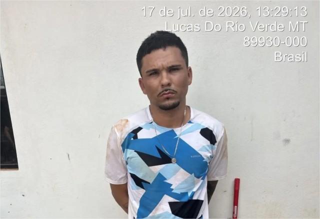 Suspeito de matar tatuador em Sorriso é achado debaixo da cama
