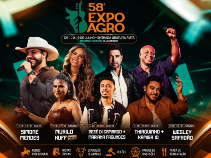 Com show gratuito, Simone Mendes abre a Expoagro nesta sexta; confira a programação
