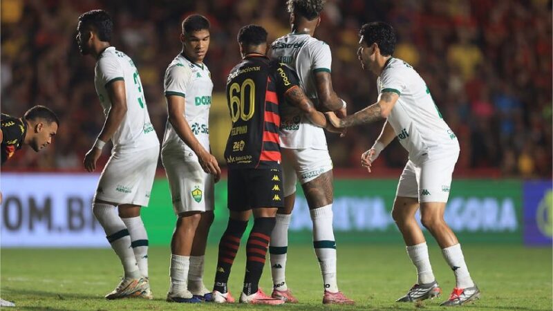 Cuiabá reage no segundo tempo, empata com o Sport e soma ponto fora de casa