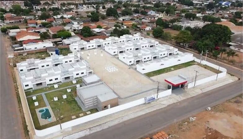 Primeiro condomínio público e gratuito para idosos de MT será inaugurado com casas mobiliadas e área de lazer