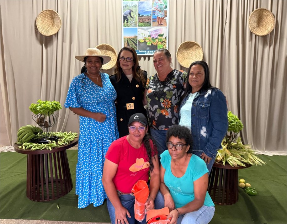 Virgínia Mendes destaca protagonismo feminino durante o 1º Encontro da Mulher Rural em Jaciara