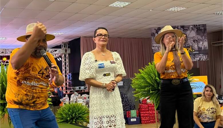Virginia Mendes participa do 40º Encontro da Mulher Rural em Araputanga
